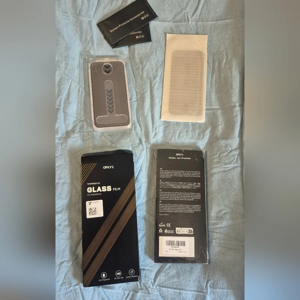 NIB OPXYL 9H+ Glass for iPhone 15 Pro Max Privacy Screen Protector (2 Pack)